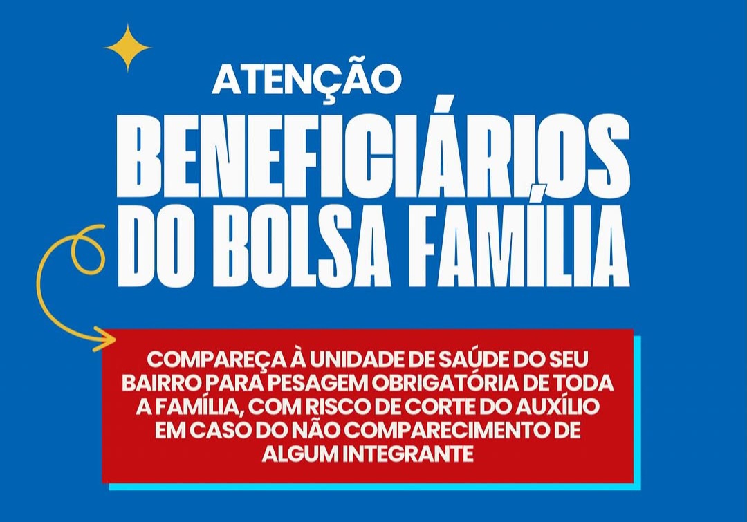 Pesagem obrigatória do Bolsa Família já começou: saiba o que fazer ...